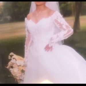 Eve of Milady Vintage Couture Wedding Gown – 1997 or 1998 Original, Preserve